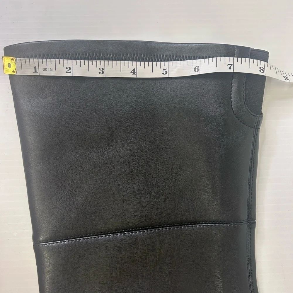 🖤”Guess” NIB Black “Jellio” Over the Knee Lug Chunky Sole Boots Size 7.5